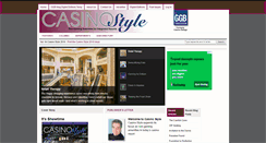 Desktop Screenshot of casinodesignmagazine.com